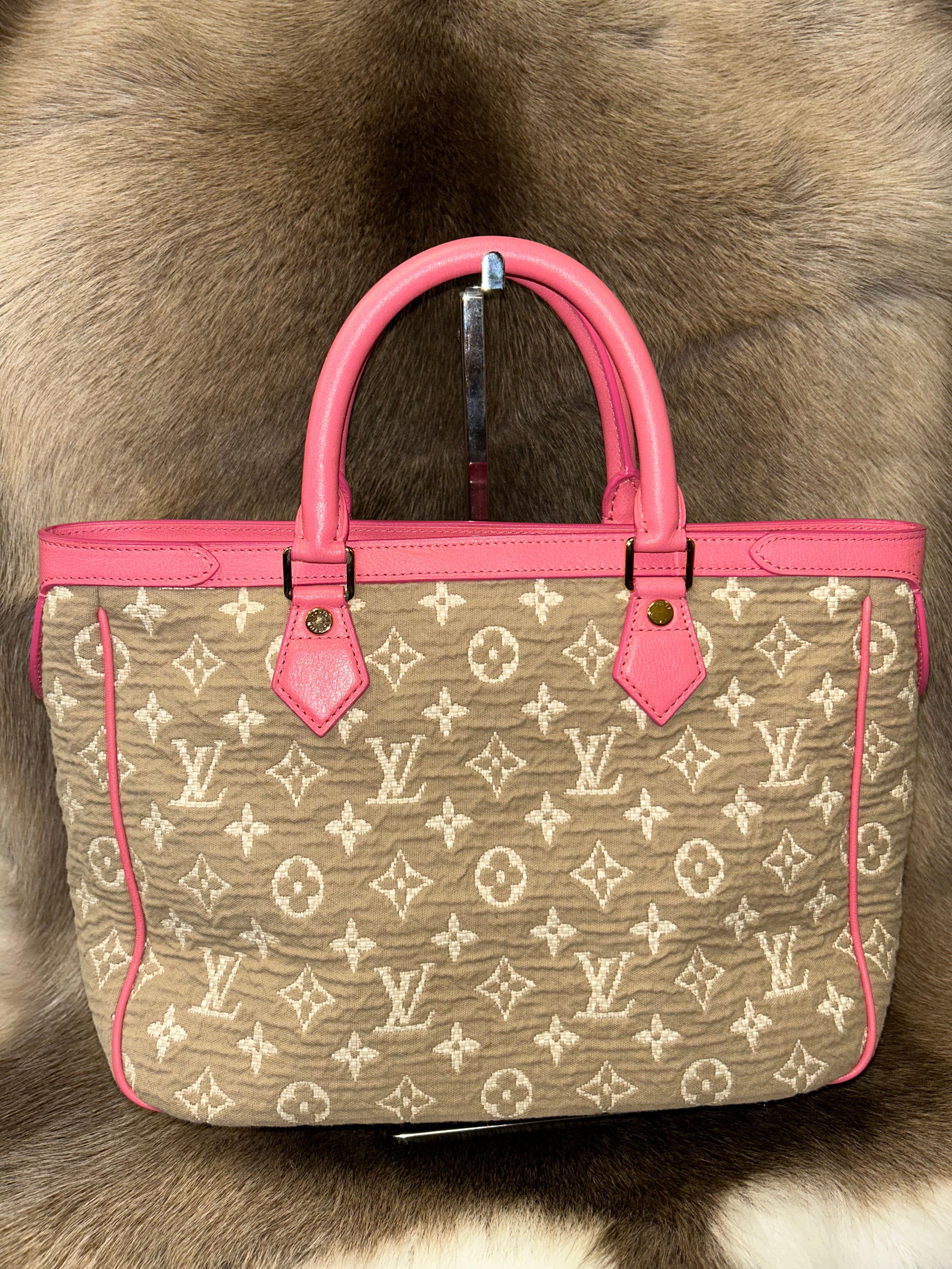 Louis Vuitton Sabbia Cabas MM - Beige/Pink
