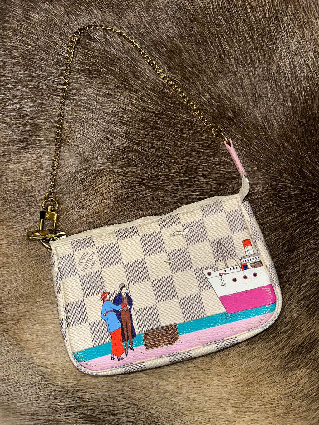 Louis Vuitton Damier Azur 2016 Cruise Mini Pochette