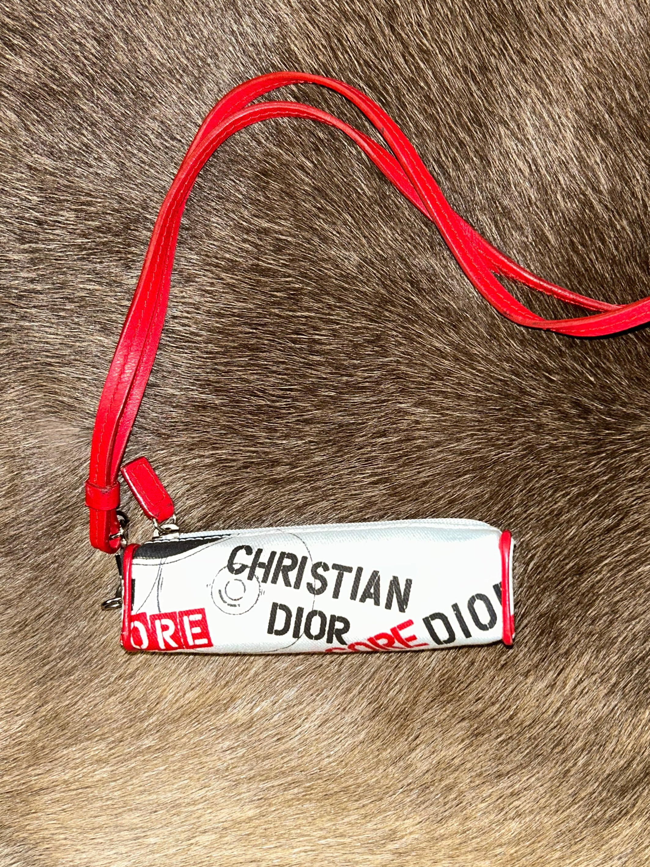 Christian Dior Hardcore Lipstick Case - White/Red
