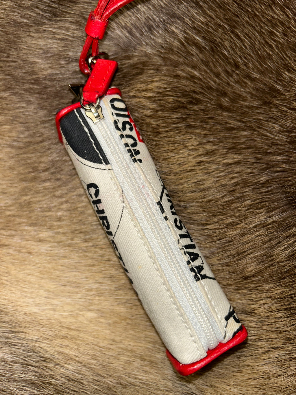 Christian Dior Hardcore Lipstick Case - White/Red