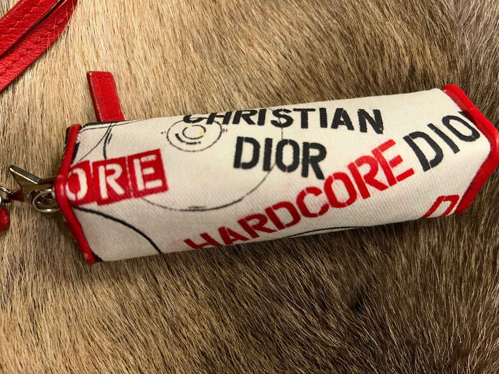 Christian Dior Hardcore Lipstick Case - White/Red