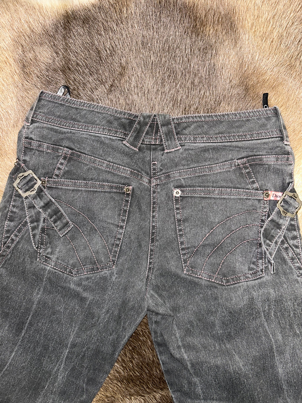 Christian Dior Jeans - Washed Black/Pink