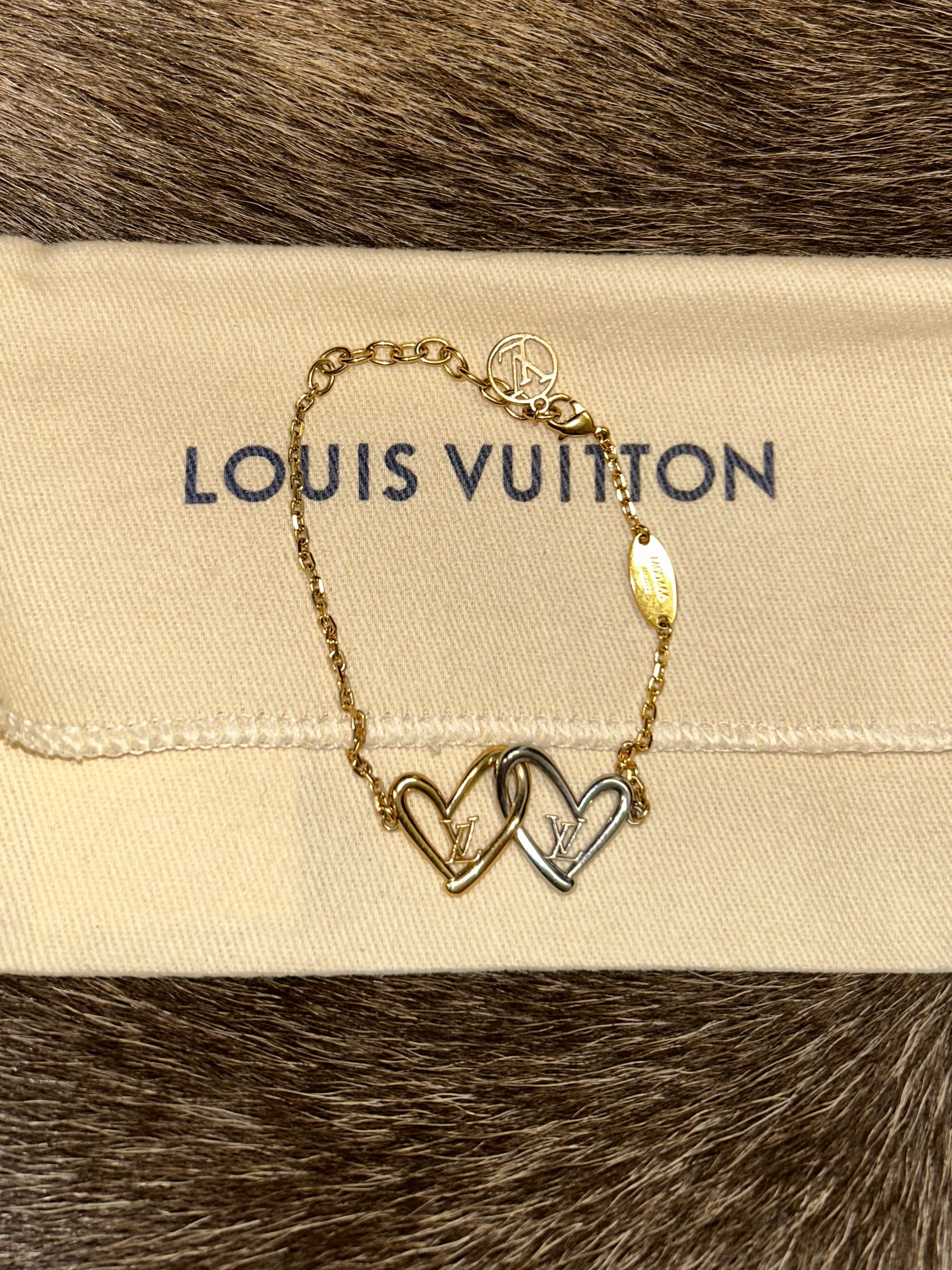 Louis Vuitton Falling in Love Bracelet - Gold/Silver